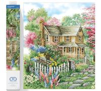 DIAMOND DOTZ Painting Kit: Advanced, DD15 Bordado Spring Sparkle, Lienzo, Multicolor, 90cm x 61cm