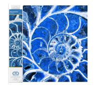 DIAMOND DOTZ Pintura, Kit Intermedio, DD9, Blue Nautilus, 51 x 37cm