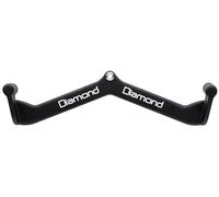 Diamond【Empuñaduras Power Grip (31-80 cm) y Estantería de Manijas de Tracción y Remate, Antideslizante, Gimnasio/Hogar, Agarre Neutro/Supino, Espalda, Hombros, Bíceps (Barra LAT 54 CM Agarre Neutro)