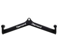 Diamond【Empuñaduras ProGrip (31-80 cm) y Barra de Manija de Tracción y Remate, Antideslizante, Gimnasio/Entrenamiento en Casa, Agarre Neutro/Supino, Espalda, Hombros, Bíceps (Barra LAT 61 CM Agarre