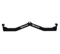 Diamond【Empuñaduras ProGrip (31-80 cm) y Estantería de Manijas de Tracción y Remate, Antideslizante, Gimnasio/Gimnasio en Casa, Agarre Neutro/Supino, Espalda, Hombros, Bíceps (Barra LAT 80 CM Agarre