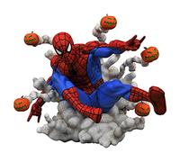 Diamond Estatua Spider-Man con Bombas Calabaza 15cm