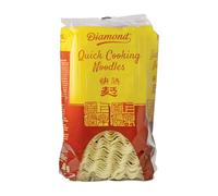 DIAMOND Fideos de cocción rápida sin huevo, fideos rápidos de harina de trigo para fideos fritos y guarniciones - 1 x 500 g