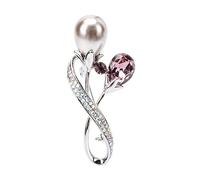 Diamond Formal Dress Accessory Fashion Women Pin Wedding Party Favors Retro Decor Decorative Brooch Boutonniere Pins Decoration White Pearl