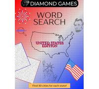Diamond Games: United States Word Search: Cities and States Edition (Diamond Games Word Searches)