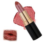 Diamond Glitter Lipstick, Diamond Lip Gloss Glitter Lipstick Waterproof, Long Lasting Smudge Proof Glitter Lip Gloss (05#)