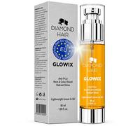 Diamond Hair GLOWIX Aceite capilar de 50 ml con aceite de camelia, protección térmica para el cabello, aceite para el cabello seco, aceite para el cabello para mujeres y hombres, antiencrespamiento