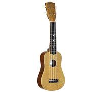 Diamond Head, 4 cuerdas Soprano Hot Rod Uke Sparkle, Champagne Gold, (DU-144)