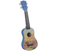 Diamond Head American Flag - Ukelele soprano, acabado satinado, azul