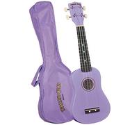 Diamond Head - Ukelele soprano Diamond Head DU-100 Rainbow de color negro.
