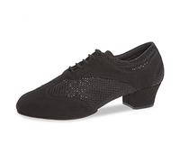 Diamond Ladies Trainers 188-234-548-V - Microfibra/Negro Brillante - Cubana de 3,7 cm - Suela VarioSpin - Talla: UK 4
