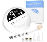 Diamond - Máquina de microdermoabrasión 3 en 1, máquina facial de dermoabrasión para exfoliación y eliminación de puntos negros, dispositivo de cuidado facial de la piel para uso doméstico