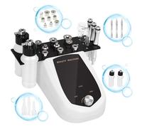 Diamond Micro-Derma-brasion Machine - Máquina facial de dermoabrasión 3 en 1, potencia de succión de 0 a 68 cmHg, máquina facial profesional Diamond Glow con kit de pulverización, equipo de cuidado