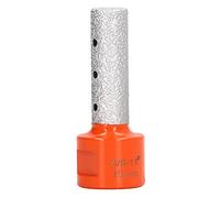 Diamond Milling Bit, Hole Enlarging Trimming Shaping Milling Cutter, Premium Diamond Material with 5/8-11 Thread Design, Granite Quartz Stone Milling Tool for Stable Working and (15mm)