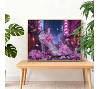 Diamond Painting Abstracto 160x120cm 2025 Pintura Diamante Tacón Alto Gran Diamond Painting Adultos,Cuadros de Diamantes Bordado Kit Regalos para Mujer,5D DIY Diamantes Art Regalos Originales I-K294