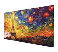 Diamond Painting Abstracto, Diamond Painting Grande 120x60cm, DIY Pintura de Diamante París Kit Completo, 5D Cuadro Diamantes Kit de Manualidades para Adultos Regalos para Mujer Decoracion Hogar -3061