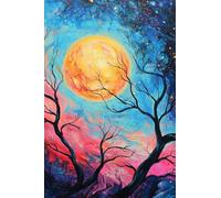 Diamond Painting Abstracto Diamond Painting Manualidades Adultos 60x80cm Cielo Estrellado Diy Redondo Diamante Completo Cristal Punto de Cruz, para Niños Adultos, Dibujos para Casa Decoración T0T280