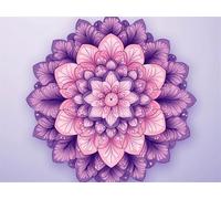 Diamond Painting Adulto Flor 40x50cm 5D Pintura De Diamante Mandala DIY Redondos Completo Diamond Art KitsPrincipiante, Punto De Cruz Diamante Manualidades para Decoracion Hogar Regalos Mujer G-940