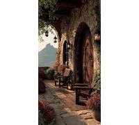 Diamond Painting Adultos 100 x 50CM, 5D DIY Diamond Painting Paisaje, Dibujos con Diamantes Cabina Kit Punto de Cruz Manualidades Adultos, Pintura Diamante para Wall art Decoracion Hogar DZSH3935
