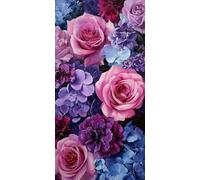 Diamond Painting Adultos 100x50 cm, 5D DIY Diamond Painting Flor, Dibujos con Diamantes Planta Kit Punto de Cruz Manualidades Adultos, Pintura Diamante para Wall art Decoracion Hogar Regalo DZSH3975