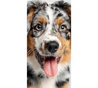 Diamond Painting Adultos 100x50 CM, 5D DIY Diamond Painting Perro, Dibujos con Diamantes Animal Kit Punto de Cruz Manualidades Adultos, Pintura Diamante para Wall art Decoracion Hogar Regalo DZSH3515