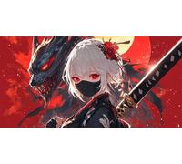 Diamond Painting Adultos, 5D Diamond Painting Kit Completo, Pintura Diamante Anime japonés, DIY Redondo Cristal Bordado Punto de Cruz Kit para la Decoración de la Pared del Hogar 40x80cm, P2400