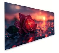Diamond Painting Adultos, 5D Pintura Diamante Rosa Dibujos con Diamantes 60x120cm, DIY Cuadro Diamantes Amanecer Diamond Art Bordado Punto de Cruz Puzzle Manualidades Niña, Decoracion Pared G2-888