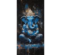Diamond Painting Adultos 80x40cm, 5D DIY Diamond Painting zen, Dibujos con Diamantes India Kit Punto de Cruz Manualidades Adultos, Pintura Diamante para Wall art Decoracion Hogar Regalo Mujer DZSH3374