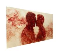 Diamond Painting Adultos Abstracto Diamantes Pintar por Numeros Beso, Diamond Painting Manualidades Adultos Kit Bordado Punto de Cruz, Dibujos con Diamantes Decoracion Hogar 200 x 100 cm Model-11416
