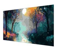Diamond Painting Adultos Abstracto Diamond Painting Paisaje Taladro Completo Dibujos Círculo Diamantes, Pintura de Diamantes Manualidades Adultos Kit, Mujer Regalo Decoración de Pared 30x60cm K#-969