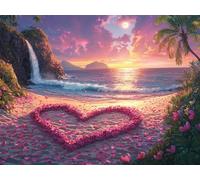 Diamond Painting Adultos Amar, Pintura Diamante Paisaje 80x60 cm T0-324