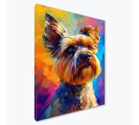 Diamond Painting Adultos Animal Diamond Painting Kit Completo, Perro Pintura de Diamante Niños, DIY 5D Cristal Bordado Punto de Cruz Manualidades para Decoracion Hogar, Regalo Mujer 75x100 cm F0-599