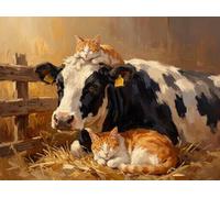 Diamond Painting Adultos Animal Pintura De Diamante 90x60cm 1-L515U | Cuadro Diamantes 5D DIY Round Completo Strass Punto De Cruz Kit para Beginners, Decoración Hogar, Regalo