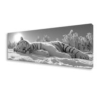 Diamond Painting Adultos Animal Pintura Diamante Kit Bordado Principiantes, Tigre Diamond Painting Grande 40x120 cm, DIY Cristal Embroidery Punto de Cruz Art para Decoración Pared, Regalo Mujer W0-576