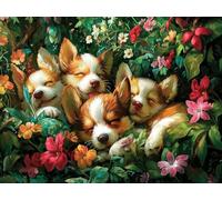 Diamond Painting Adultos Animal, Pintura Diamante Perro 90x70 cm T0-542
