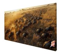 Diamond Painting Adultos Animales Diamond Painting Grande 250x100cm Dibujos con Diamantes Vaca Kit Punto de Cruz Manualidades Adultos Cuadro Diamantes para Regalos Originales para Mujer Decor S-73
