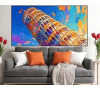 Diamond Painting Adultos Arquitectura Diamond Painting 50x100cm,2026 New DIY Pintura Diamante Kit Paisaje 5D Taladro Completo Bordado Punto de Cruz Puzzle Principiantes Manualidades Decoración O-827M