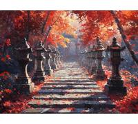 Diamond Painting Adultos Arquitectura, DIY Pintura Diamante 80x60 cm T0-74