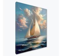 Diamond Painting Adultos Bote Diamond Painting Kit Completo, Océano Pintura de Diamante Niños, DIY 5D Cristal Bordado Punto de Cruz Manualidades para Decoracion Hogar, Regalo Mujer 30x40 cm F0-872