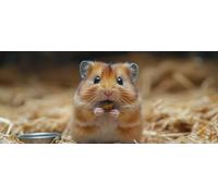 Diamond Painting Adultos, Diamond Painting Animal Dibujos con Diamantes HáMster Pintura Diamante 5D DIY Punto de Cruz Diamante Manualidades Adultos para Decoracion Pared, Regalo 30x60 CM -hjw2604T8