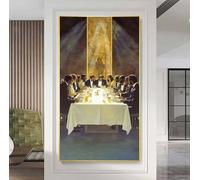 Diamond Painting Adultos, Diamond Painting Kit Completo La última cena, DIY 5D Hombre Pintura Diamante Kit Manualidades Adultos, Bricolaje Dibujos de Diamantes para Decoración 60 x 120 cm C-7989