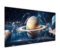 Diamond Painting Adultos, Diamond Painting Starry Night, DIY Manualidades Adultos, Pintura Diamante Planeta, Punto de Cruz Diamante Art Craft para Navidad Regalos Originales para Mujer 80x30cm H-7