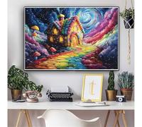 Diamond Painting Adultos Dibujos animados Kit Completo de Pintura de Diamantes Manualidades Niños DIY 5D Diamond Painting, Regalo MujerKits para Pintura con Diamantes Cuento de hadas 30x40cm 0M-1456