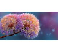 Diamond Painting Adultos Diente De LeóN Cuadro Diamantes Paisaje, 5D Manualidades Adultos Diamond Art, DIY Strass Painting Bordado de Kit Punto de Cruz para Room Decor, Regalo 140x70 cm -ZC2512P42