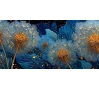 Diamond Painting Adultos Diente De LeóN Cuadro Diamantes Paisaje, 5D Manualidades Adultos Diamond Art, DIY Strass Painting Bordado de Kit Punto de Cruz para Room Decor, Regalo 200x100 cm -ZC2512Z38