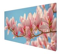 Diamond Painting Adultos Flores Diamond Painting Grande 80x30cm Dibujos con Diamantes Moderno Kit Punto de Cruz Manualidades Adultos Cuadro Diamantes para Regalos Originales para Mujer Decor Q-19