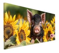 Diamond Painting Adultos Girasoles Kit Diamond Painting Grande 80x30cm Dibujos con Diamantes Animales DIY 5D Pintar con Diamantes Puzzle Manualidades Adultos Kit Completo para Wall Decoration K-75