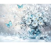 Diamond Painting Adultos margarita Punto de Cruz Manualidades Niños Pintura de Diamante Animal, Pintura Diamante Diamond Painting Adultos, Decoracion Hogar, Regalo Mujer, 70x90cm u-31