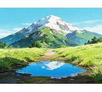 Diamond Painting Adultos MontañA Pintura De Diamante 100x70cm R-N65J0