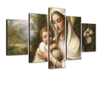 Diamond Painting Adultos Nª Sª Pintar por Numeros Adultos Kit Completo de Pintura de Diamantes Manualidades Adultos, 5D Full Drill Diamond Art Beginners por Decoracion Hogar Niño 80x125cm 0m-968